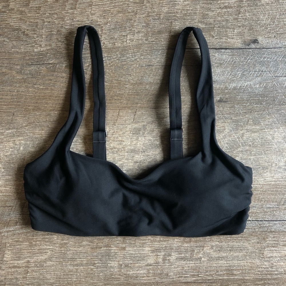 Athleta Square Neck Bra Cup Bikini Top